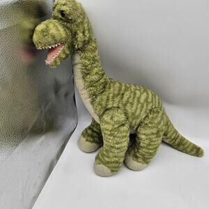 Build A Bear Workshop Green Large Long Neck Dinosaur Plush Stuffed Animal Toy
